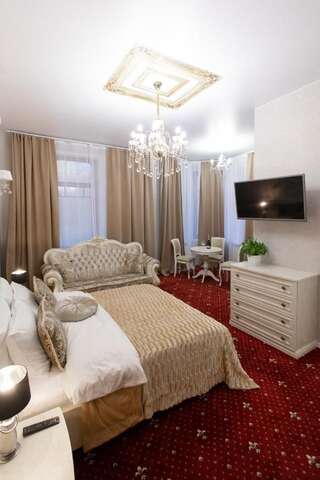 Отель Te Kempf Санкт-Петербург Люкс с кроватью размера «king-size»-6